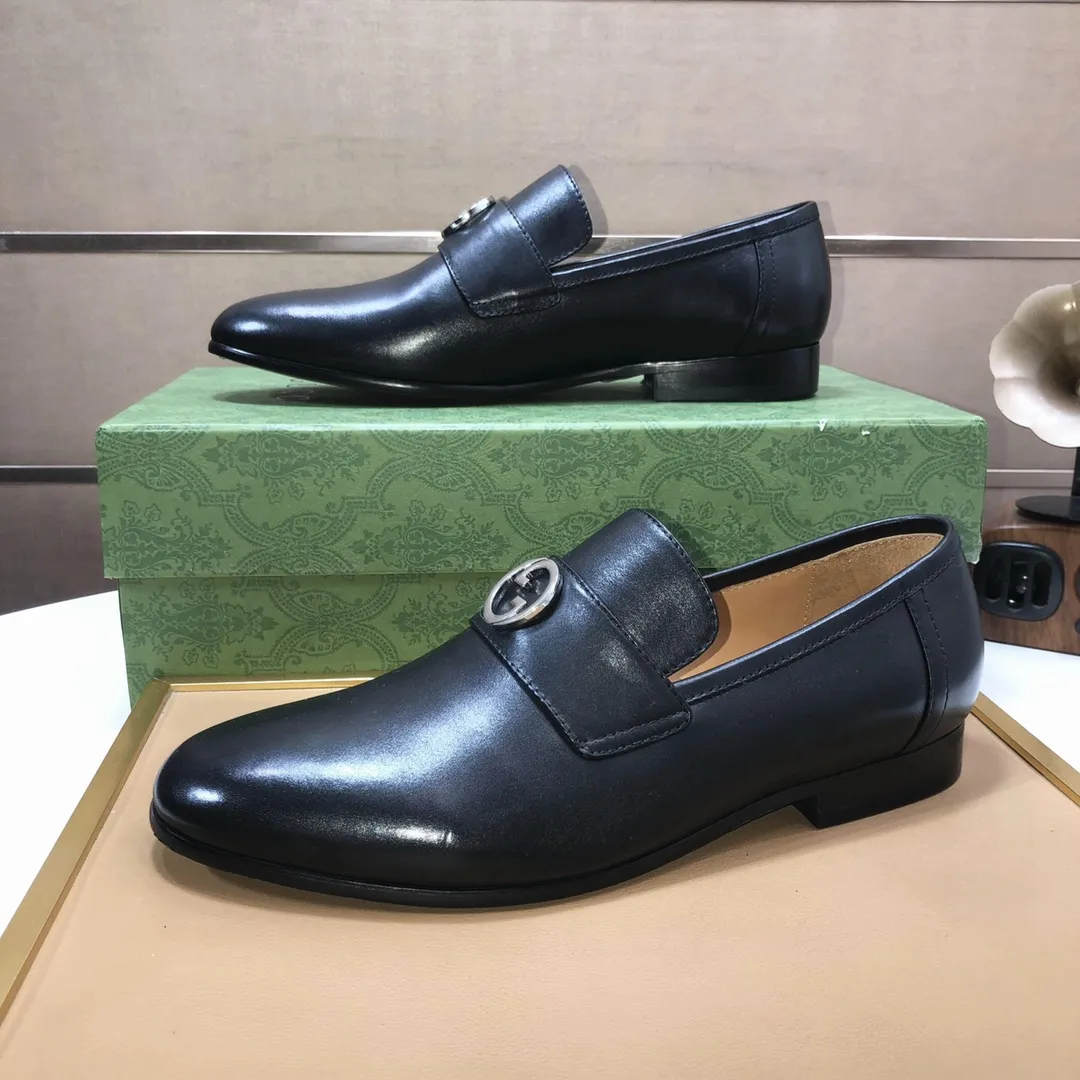 Men's shoes 💰580💰[GUCCI—Gucci] The latest high-end version of Gucci. Official website new model. Available at the same time at counters, the uppers are made of original cowhide imported from Italy/matched with the original special material splicing design concept; "highlight, high-end, grade, extravagance" and exquisite workmanship (original mesh fabric) sole: original factory special outsole size (38-45) (custom-made 45 non-returnable)